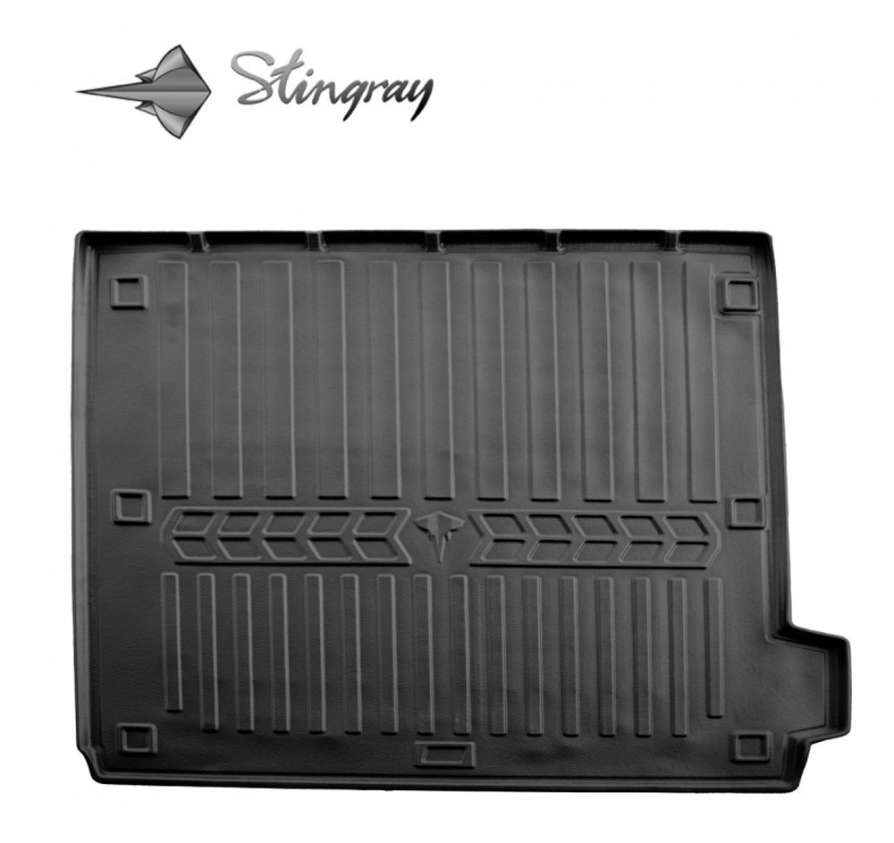 Guminis bagažinės kilimėlis MERCEDES-BENZ W212 E 2009-2016  (universal) black /6012071