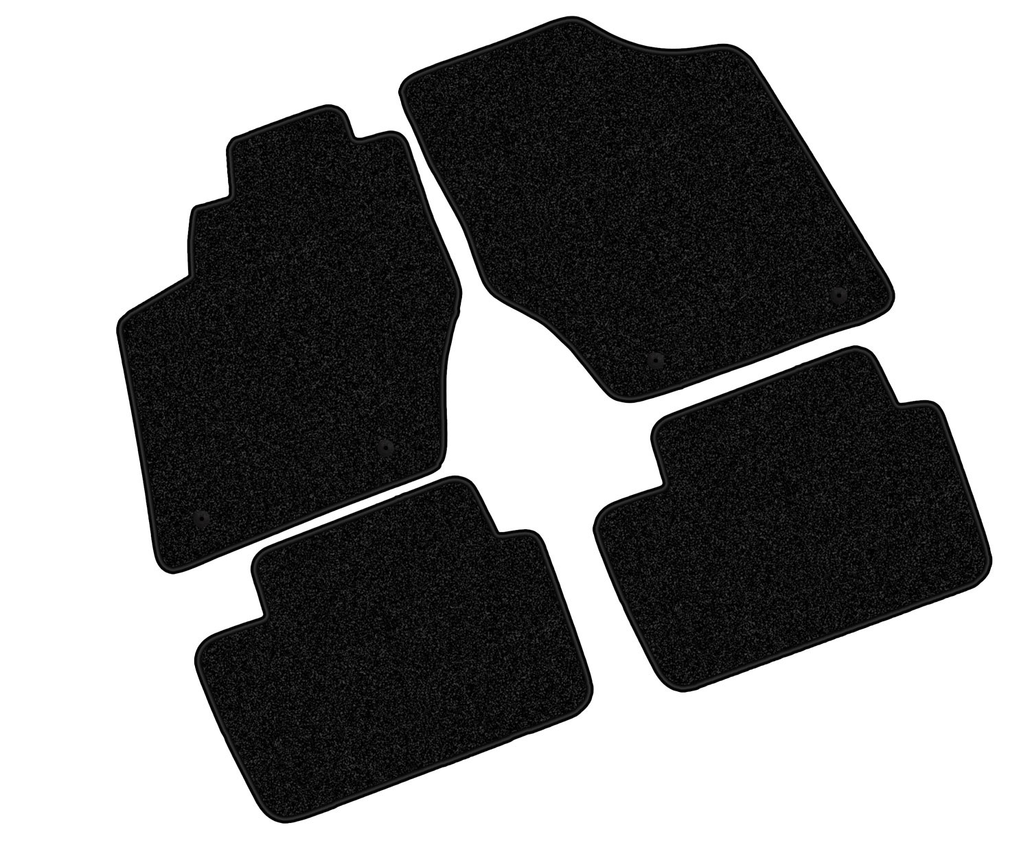 Kilimėliai  ARS Citroen C4 /2010-2018 - Kilimėlių fiksatoriai (žiedai)   Plastikiniai apvalūs 4vnt.
