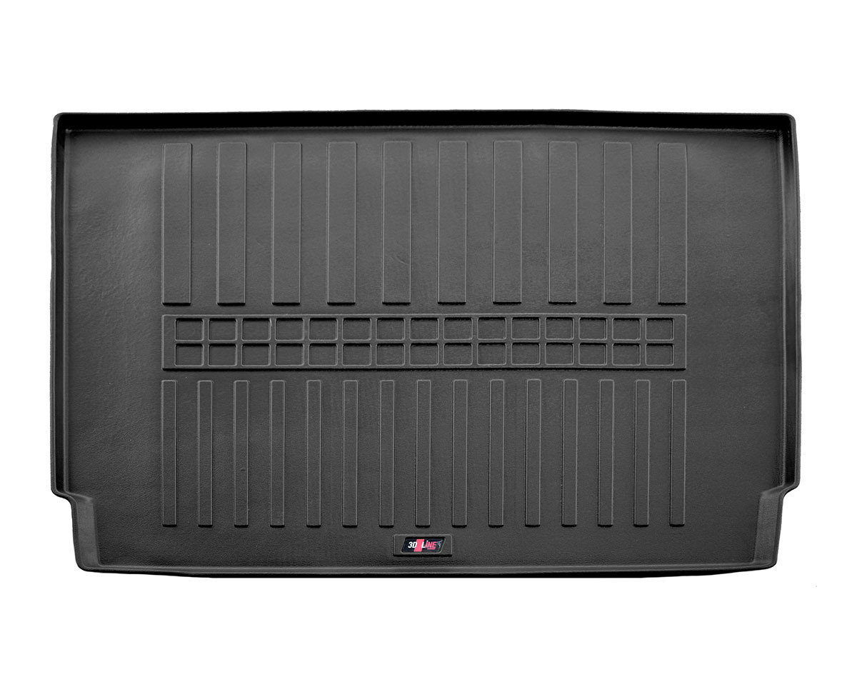 Guminis bagažinės kilimėlis PEUGEOT 5008 2008-2017, black /6016011