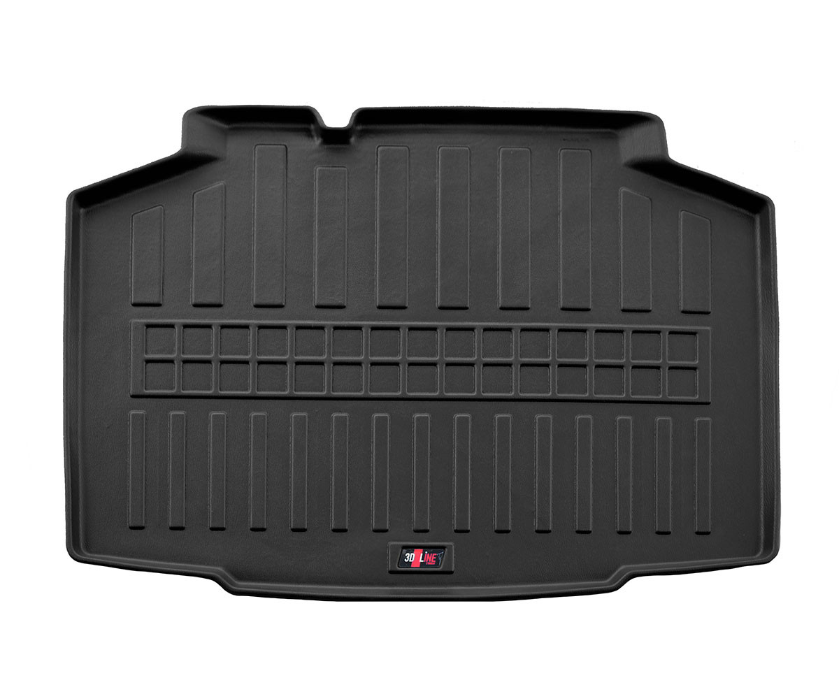 Guminis bagažinės kilimėlis SKODA Kamiq 2019+, black /6020041