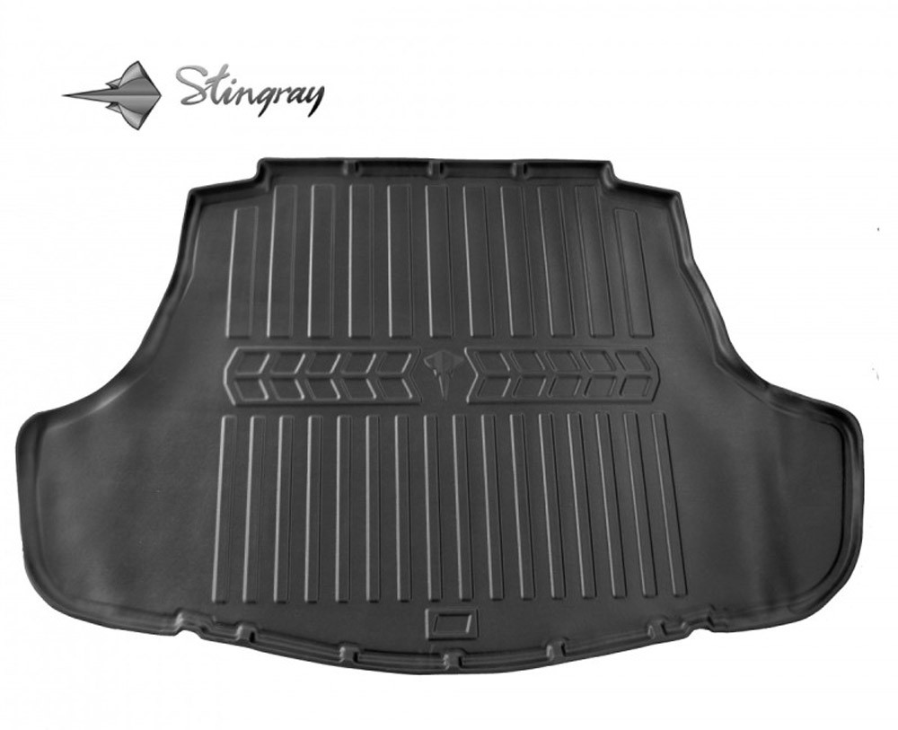 Guminis bagažinės kilimėlis TOYOTA Camry XV70 2017+ black /6022281