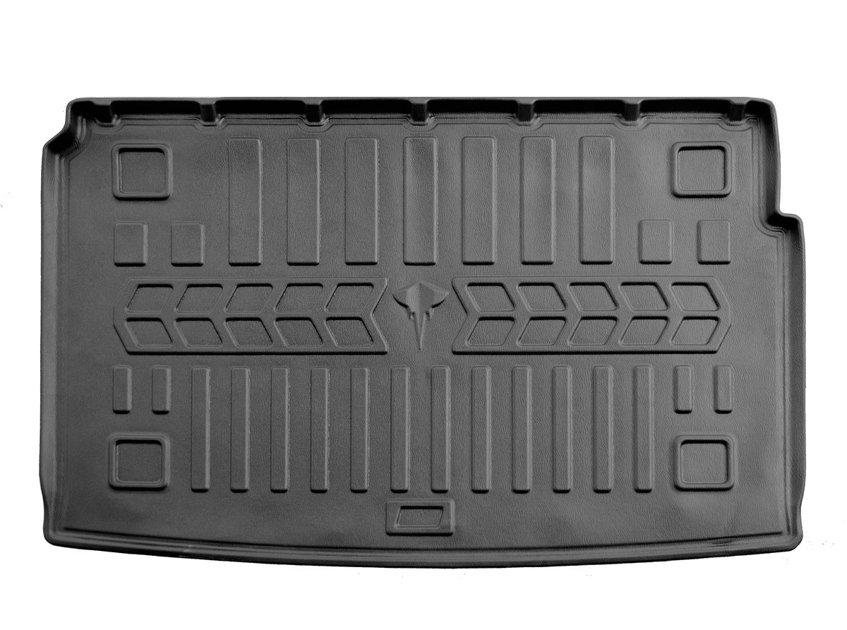 Guminis bagažinės kilimėlis FIAT Qubo  2008-2024  (5 viet.), juodas /6006081