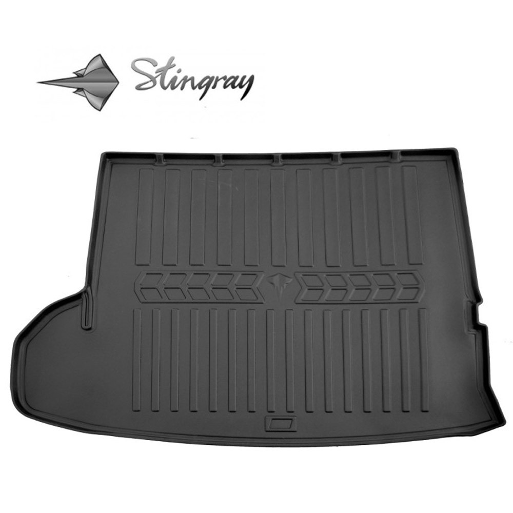 Guminis bagažinės kilimėlis TOYOTA Highlander XU50 2013-2019 (5 seats) black /6022381