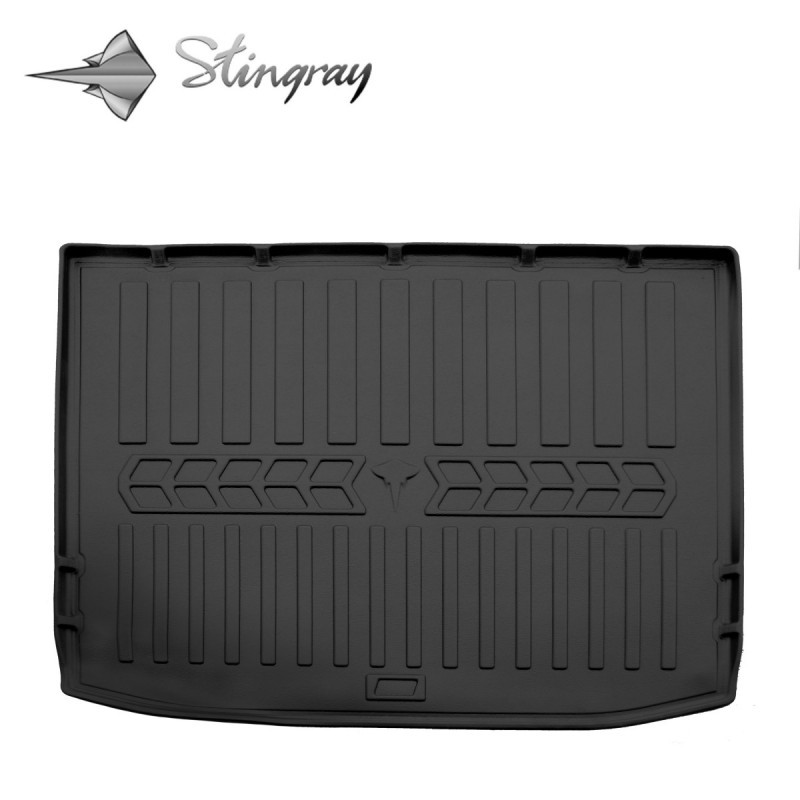 Guminis bagažinės kilimėlis MITSUBISHI Outlander 2021+ (5 seats used) black /6013061
