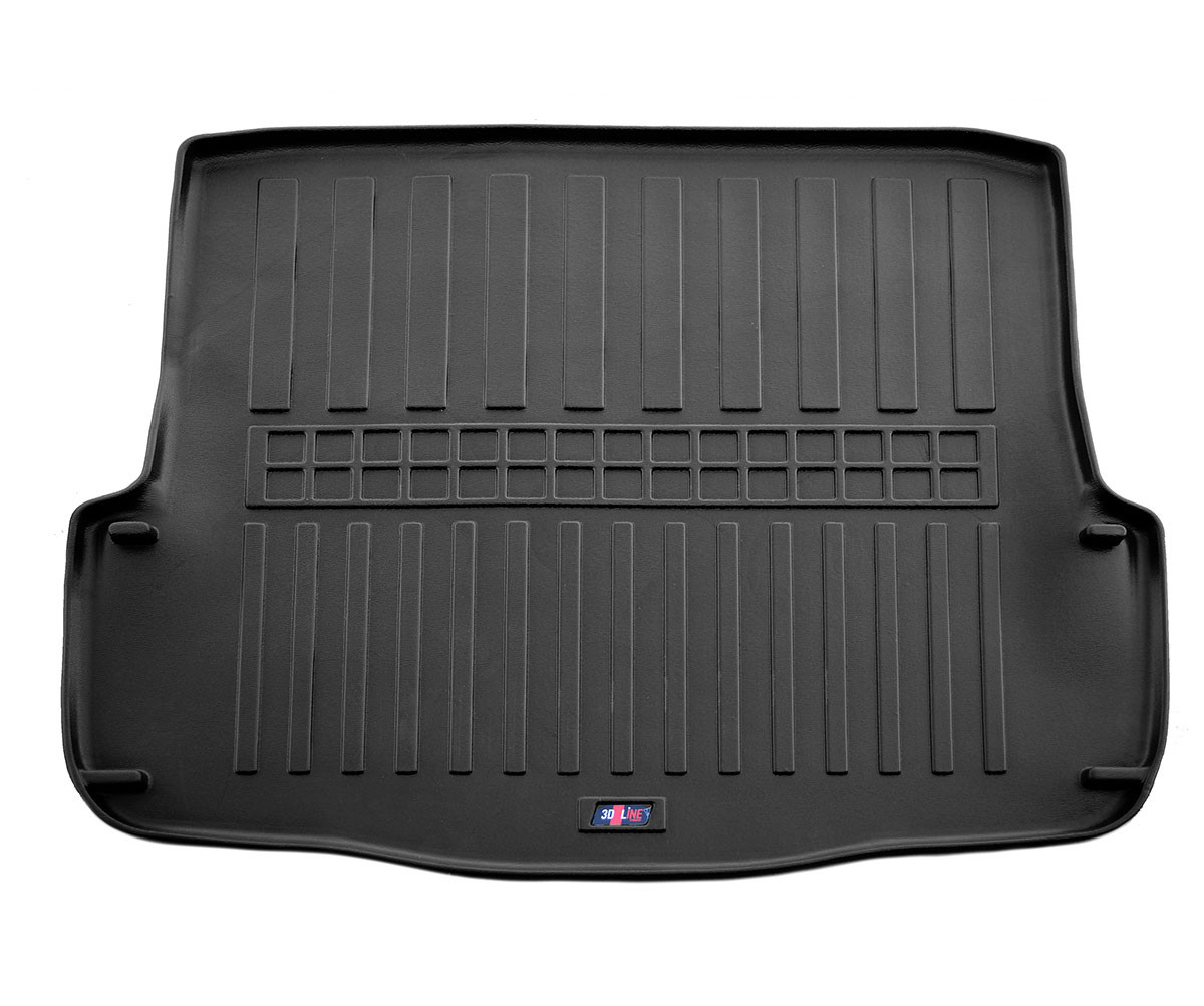 Guminis bagažinės kilimėlis SKODA Octavia II A5 2004-2013, (liftback) black /6020021