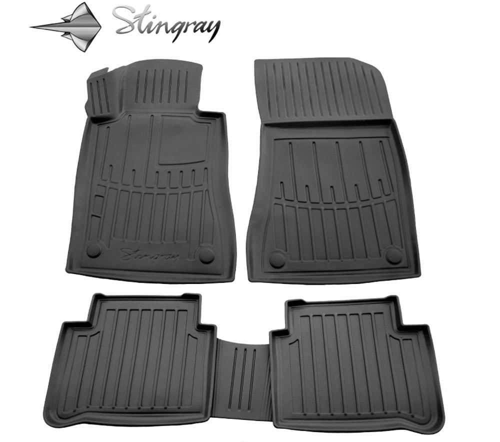 Kilimėliai 3D MERCEDES BENZ W211 E 2002-2009, 5 pc. (2WD) black /5012095