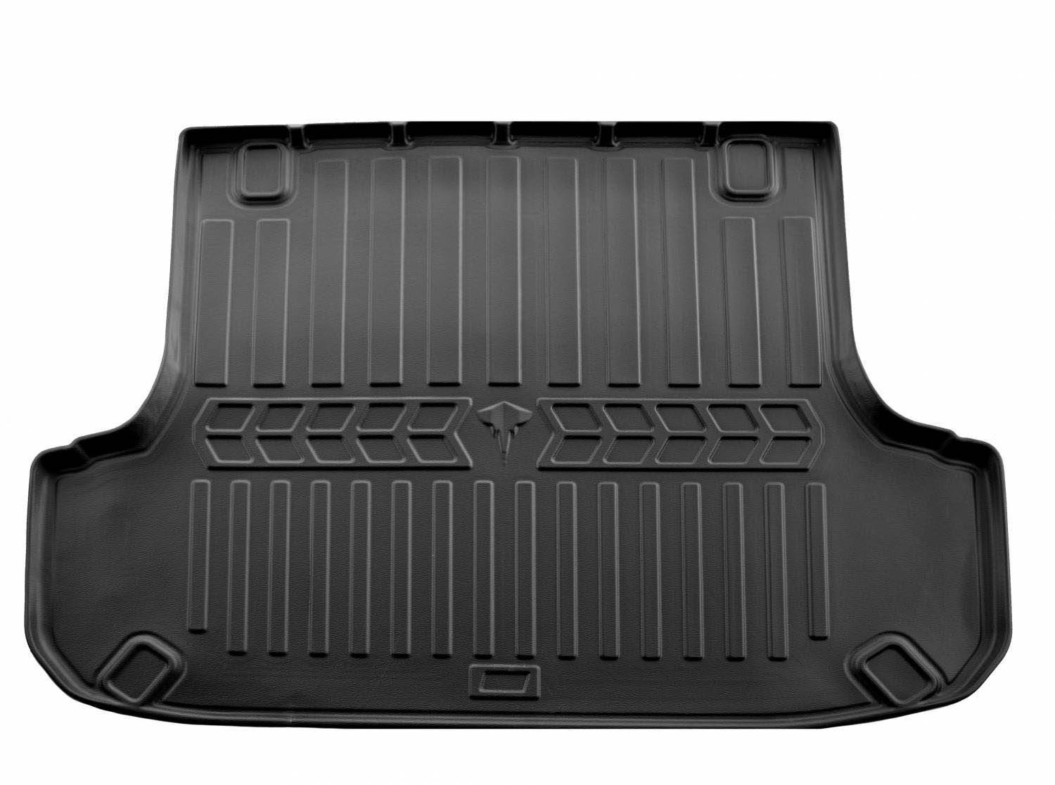 Guminis bagažinės kilimėlis MITSUBISHI Pajero Sport I 1996-2008  black /6013131