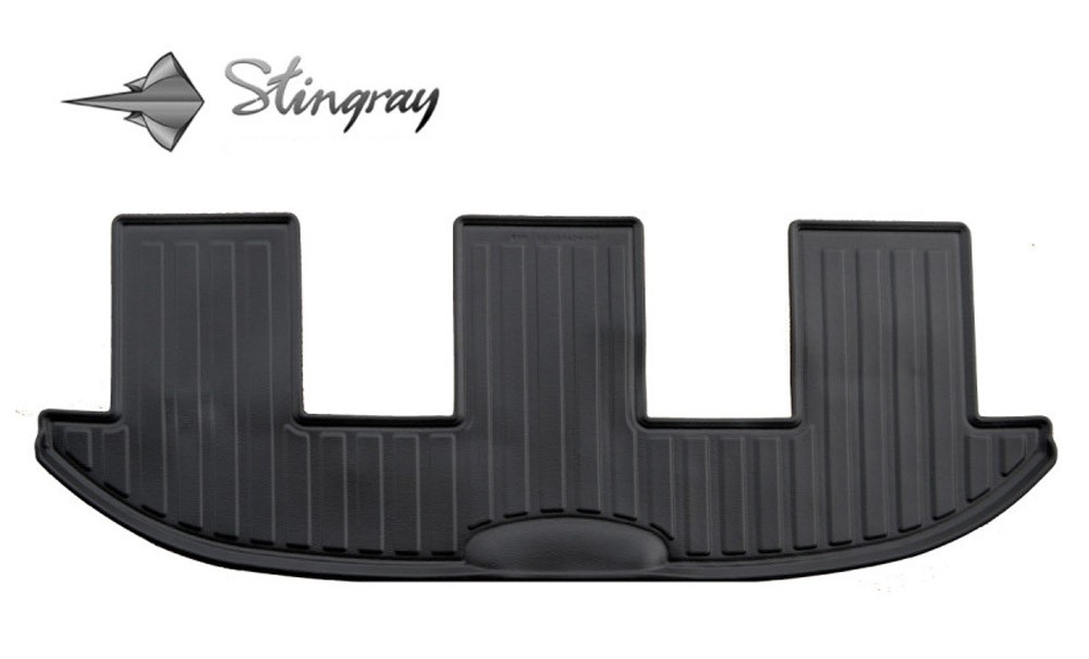 Kilimėliai 3D VOLKSWAGEN Sharan II 2010-2022, 1 vnt. (3rd row) black /502436507