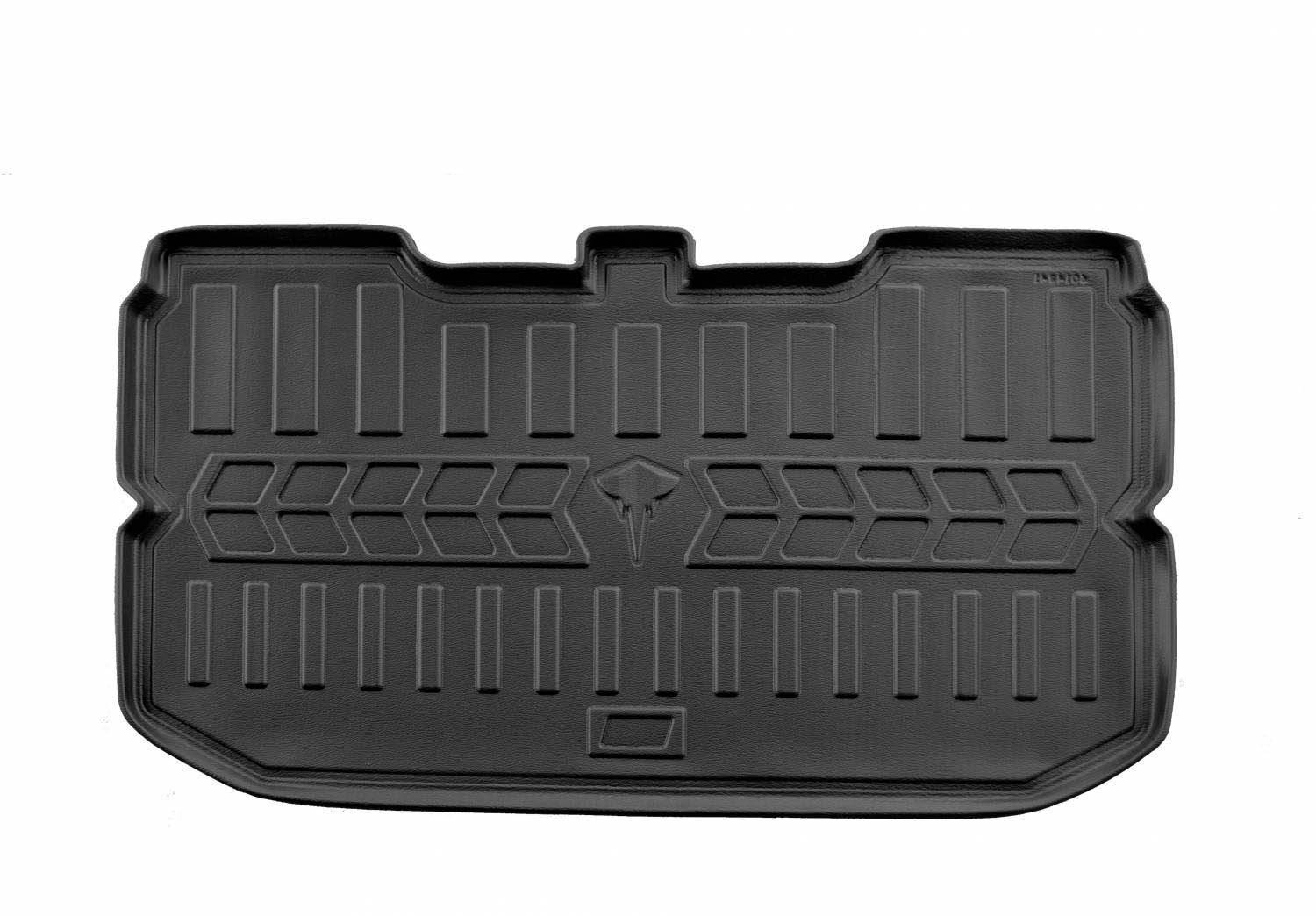Guminis bagažinės kilimėlis NISSAN Note E11 2004-2013  (lower trunk) black /6014341