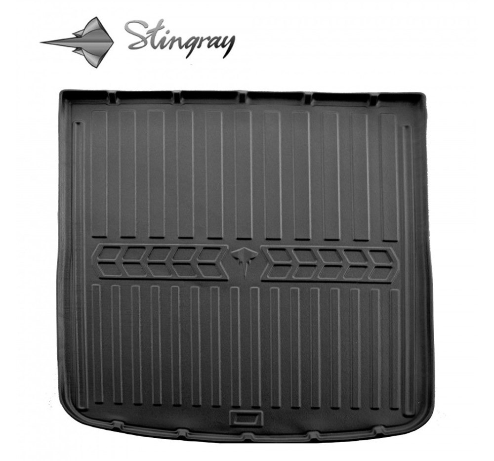 Guminis bagažinės kilimėlis AUDI A6 C7 2011-2018 (avant) black /6030181