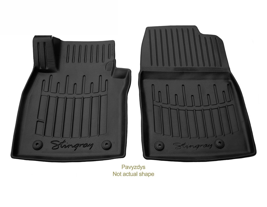 Kilimėliai 3D SKODA Roomster 2006-2015, 2 pc. black /5020142