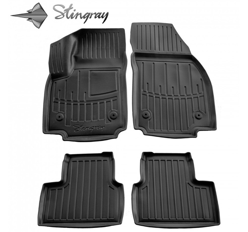 Kilimėliai 3D OPEL Meriva B 2010-2017, 4 pc. black /5015174