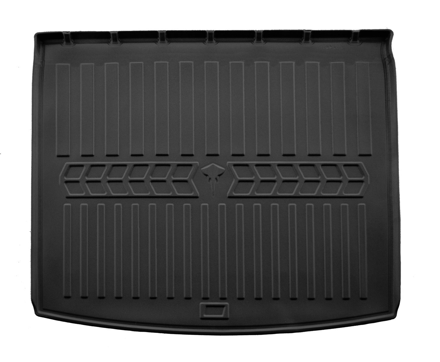Guminis bagažinės kilimėlis VOLKSWAGEN Caddy IV 2020+ (keleivinis), juodas /6024631