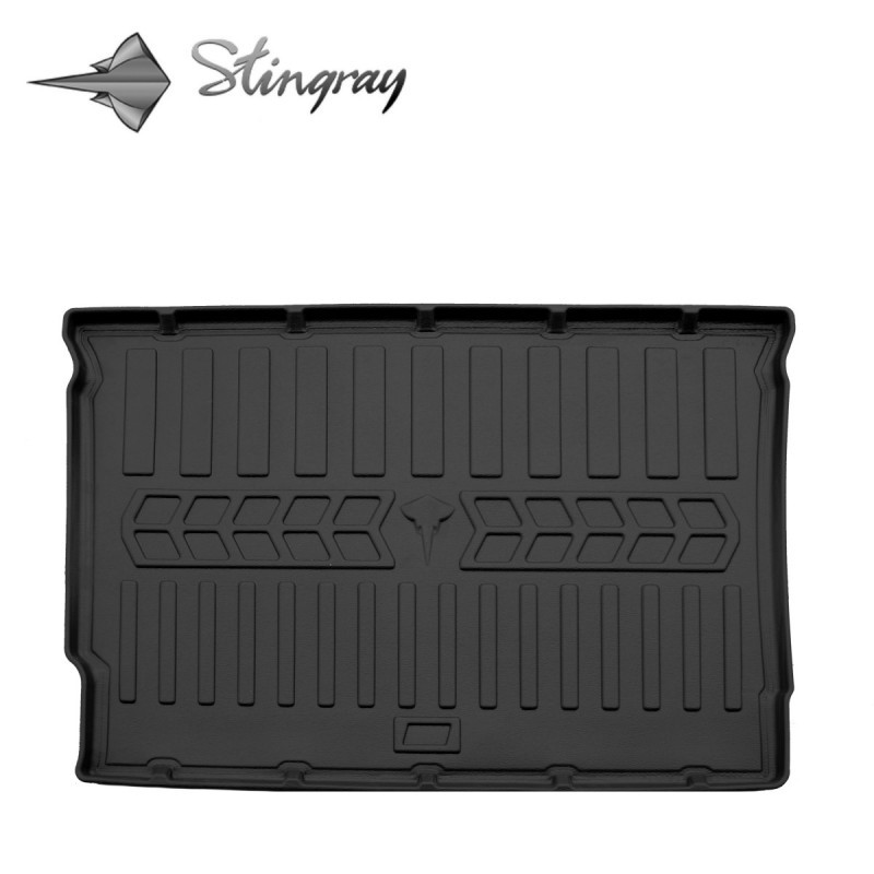 Guminis bagažinės kilimėlis RENAULT ZOE 2018+ (upper trunk) black /6018171