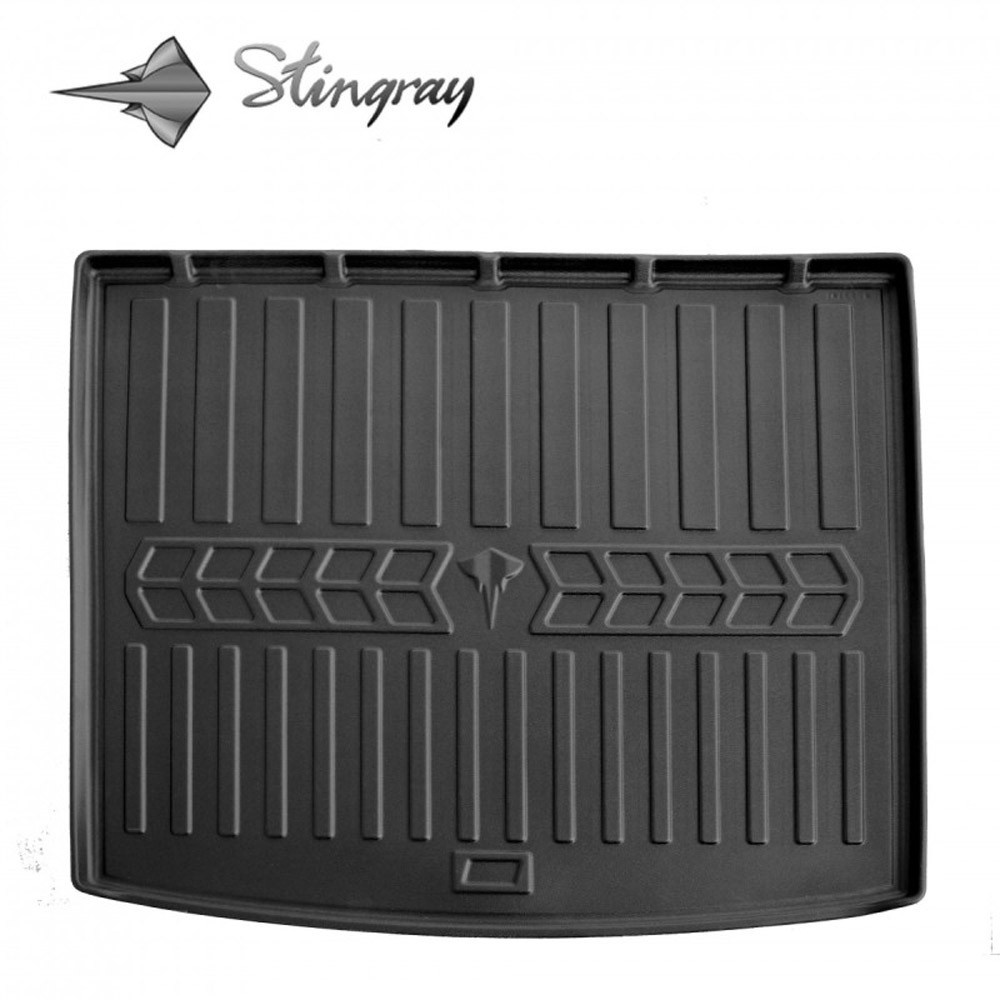 Guminis bagažinės kilimėlis BMW X1 F48 2015-2022 (upper trunk) black /6027141