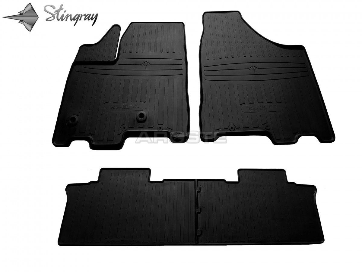 Kilimėliai TOYOTA Sienna III (7 seats) 2010+, 4 vnt. (1-2 eilės)  /1022524
