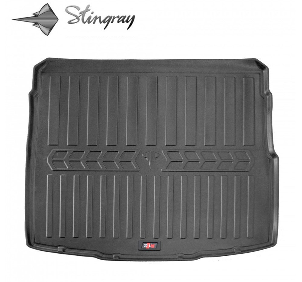 Guminis bagažinės kilimėlis VOLKSWAGEN Passat B8 2014+  (sedan) black /6024251