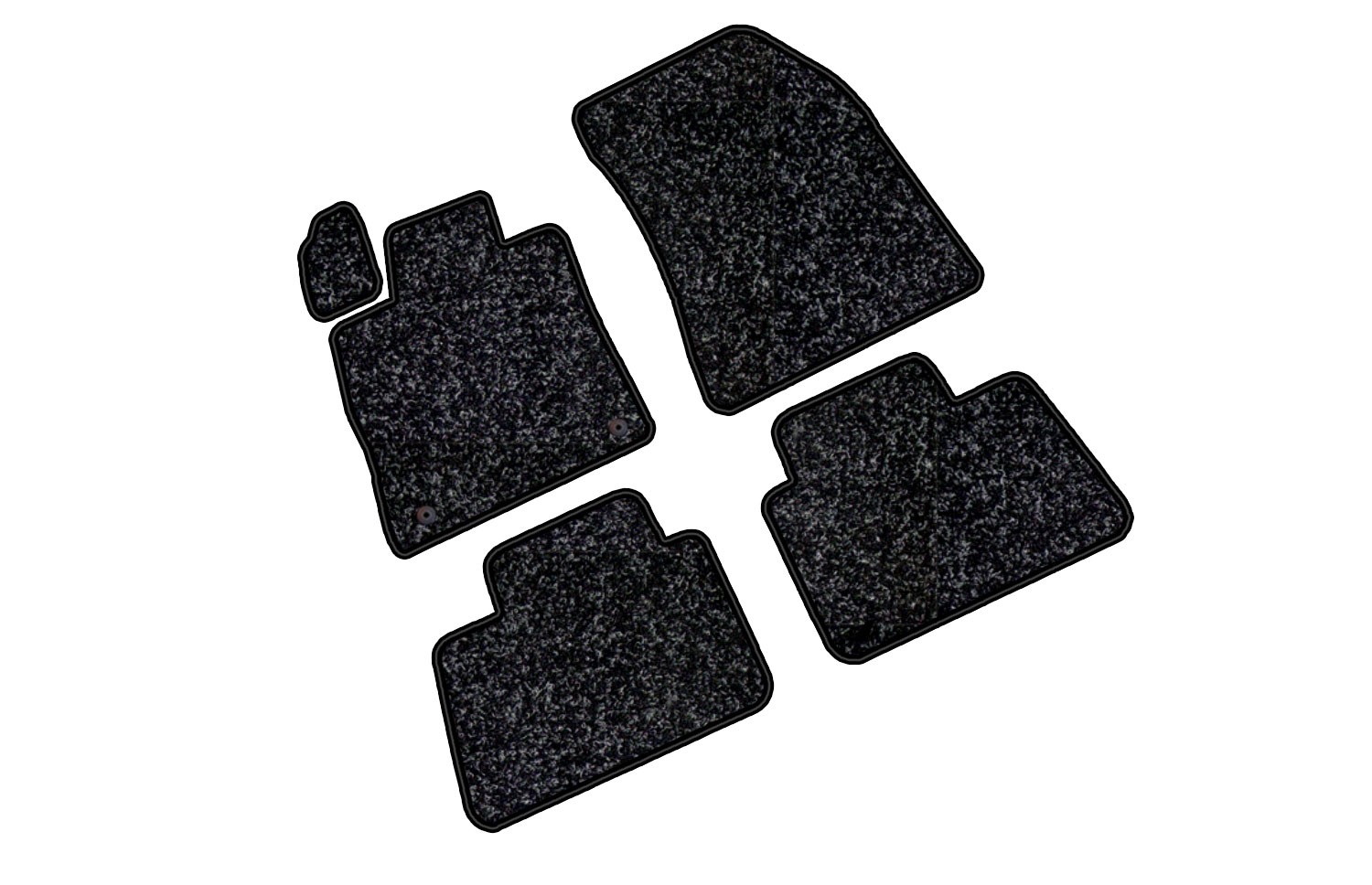 Kilimėliai ARS Citroen C5 X / 2021+ - Kilimėlių fiksatoriai (žiedai)   Plastikiniai apvalūs 2vnt.