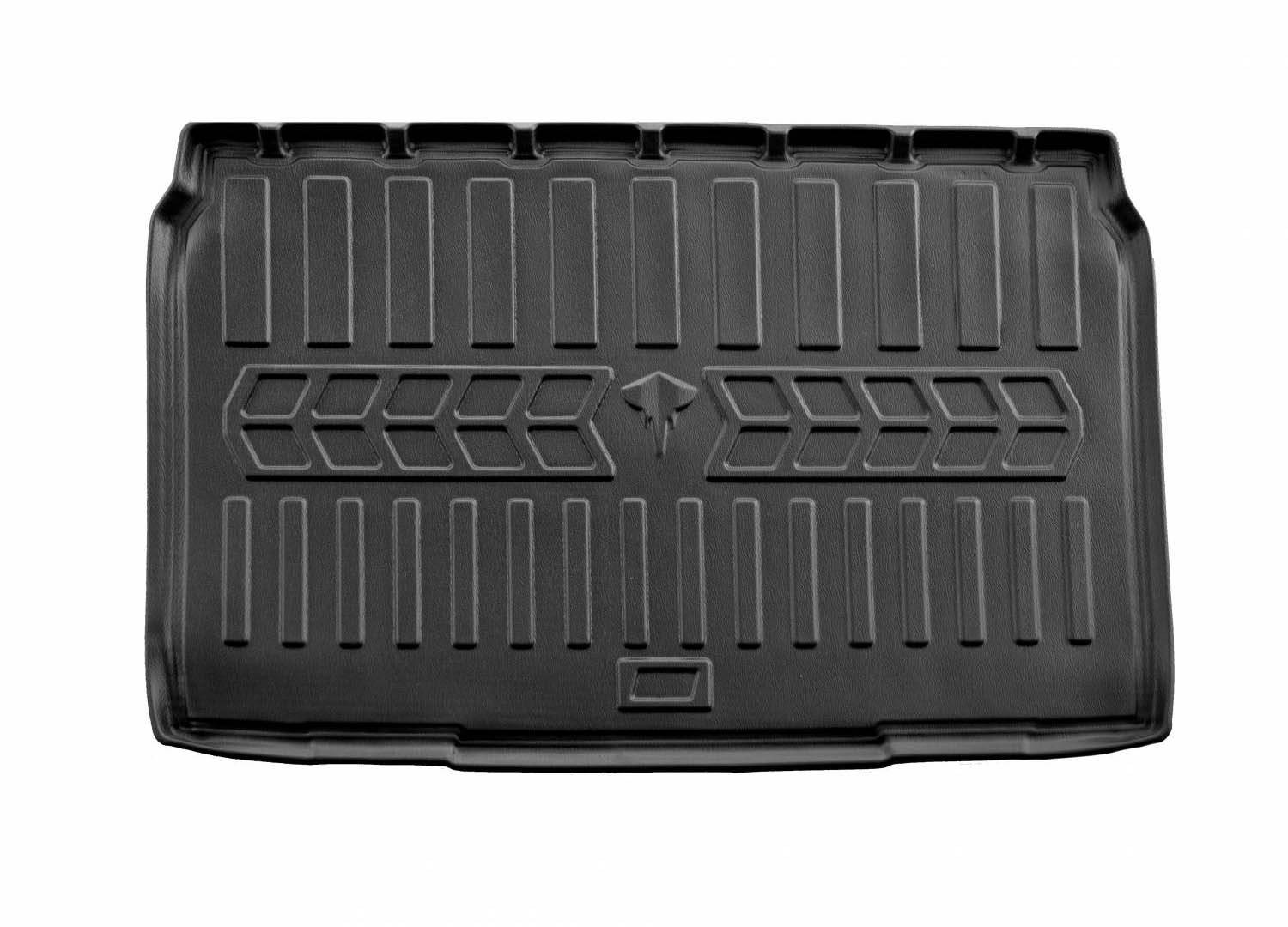 Guminis bagažinės kilimėlis PEUGEOT 208 2019+  (hatchback) black /6016231