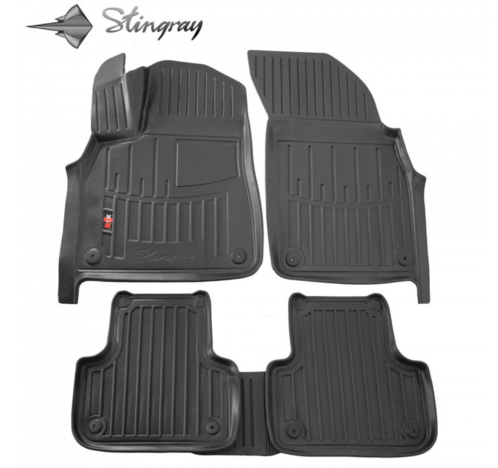 Kilimėliai 3D AUDI Q7 4M 2015+, 5 pc. black /5030115