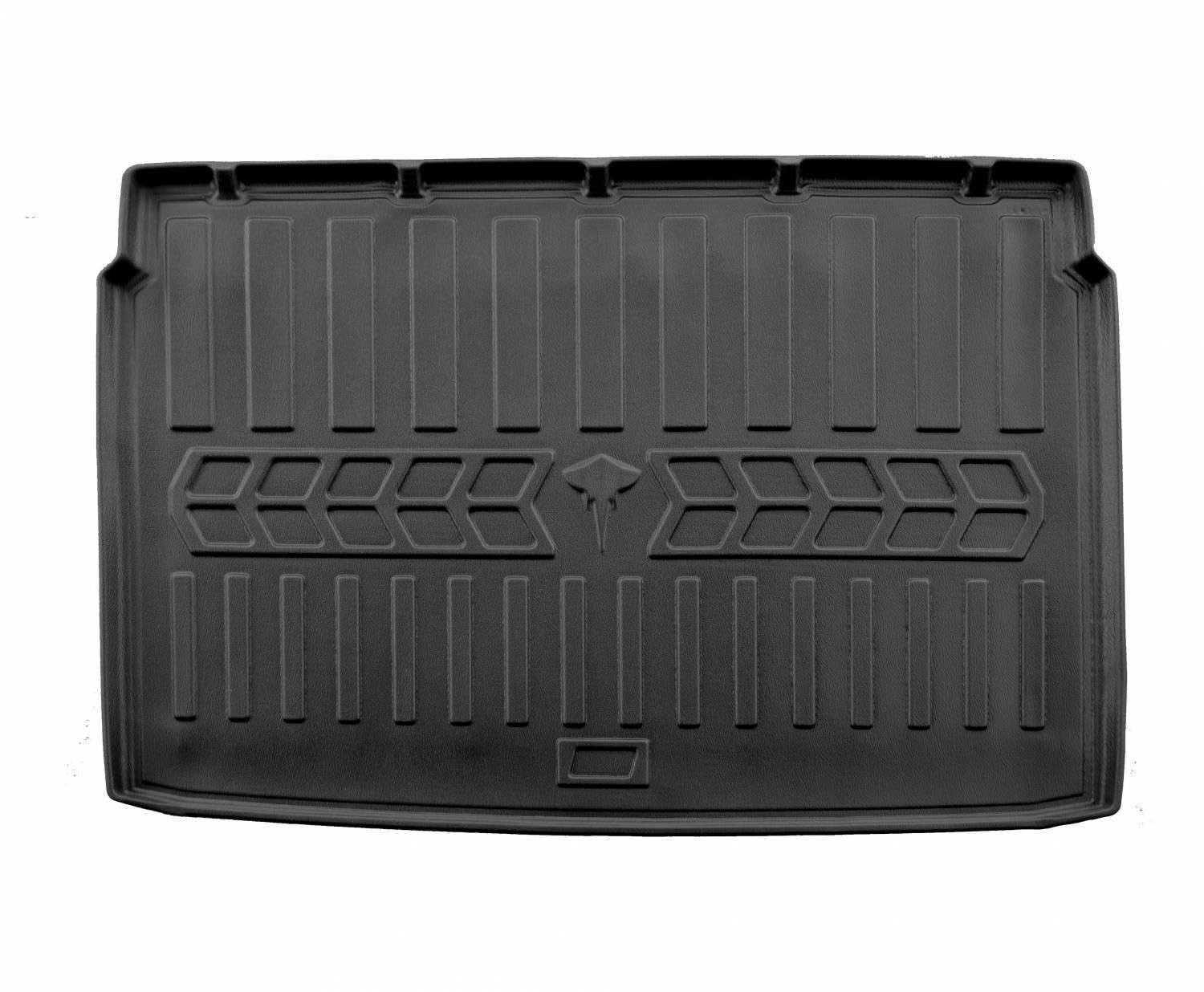 Guminis bagažinės kilimėlis PEUGEOT e-2008 2019+  (upper trunk) black /6016211
