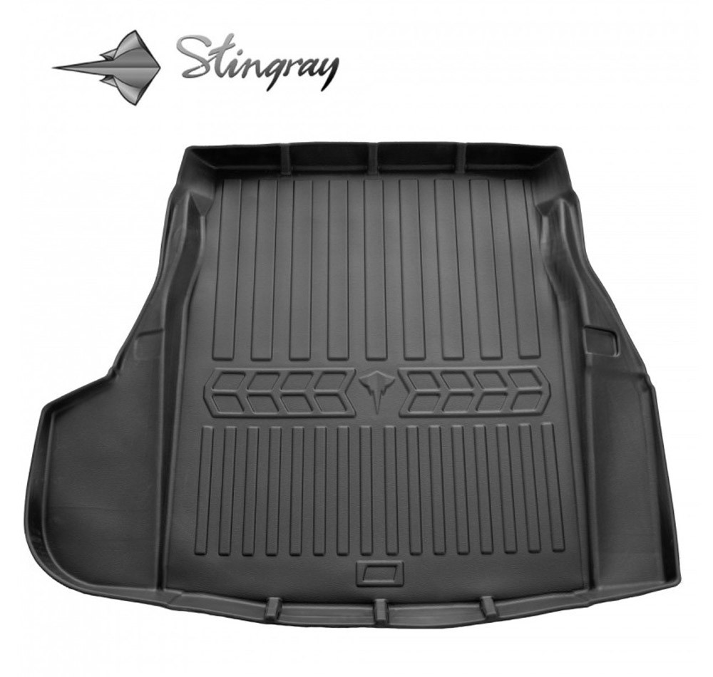 Guminis bagažinės kilimėlis BMW 5 E60 2003–2010 (sedan) black /6027041
