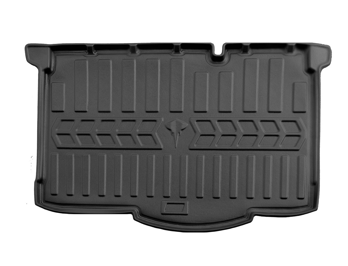 Guminis bagažinės kilimėlis OPEL Corsa E 2014-2019  (apatinis kilimėlis), juodas /6015271