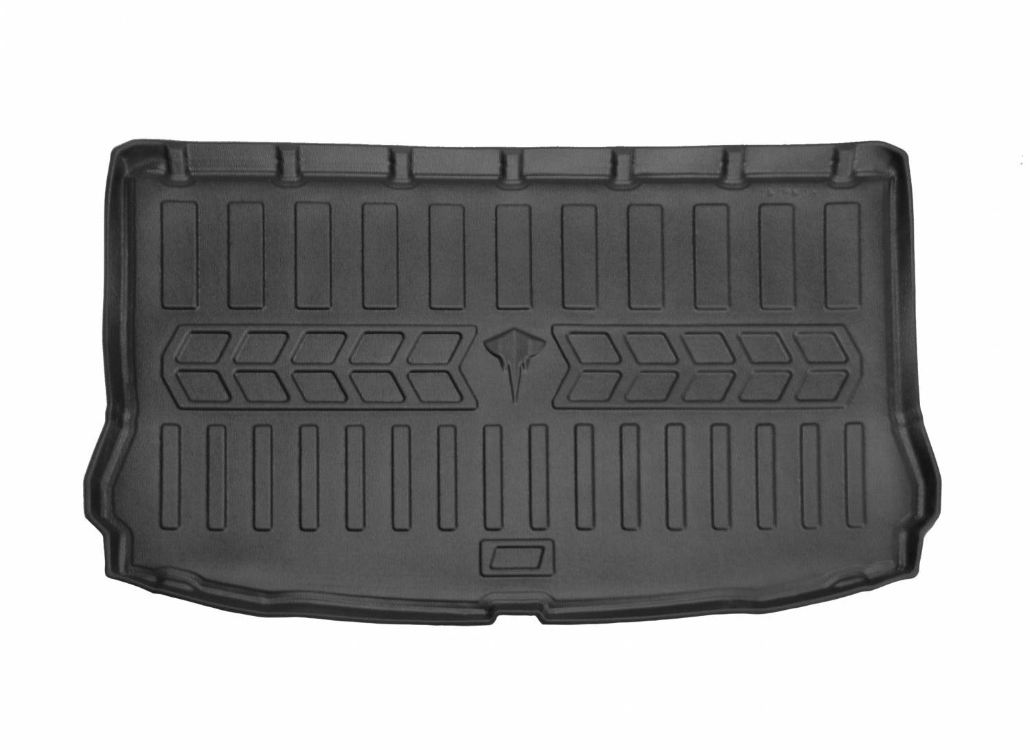 Guminis bagažinės kilimėlis SEAT Leon III 5F 2012-2020 (hečbekas/viršutinis kilimėlis /reguliuojamos grindys), juodas /6048131