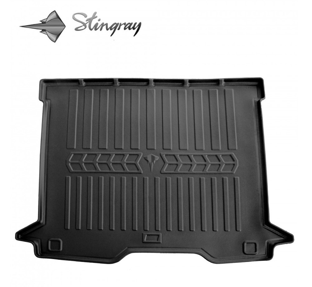 Guminis bagažinės kilimėlis DACIA Dokker 2012-2021 (5 seats) black /6018341