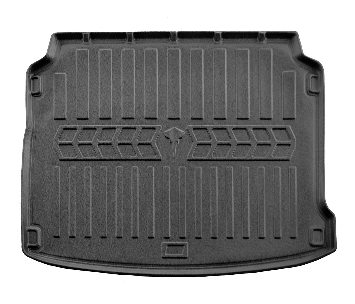 Guminis bagažinės kilimėlis PEUGEOT 308 II T9 2013-2021  (chečbekas), juodas /6016241