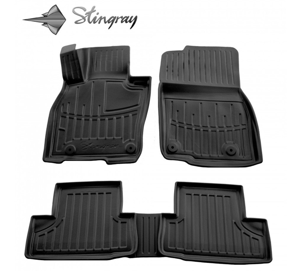 Kilimėliai 3D MERCEDES-BENZ W206 C 2021+, 5 pc. black /5012145