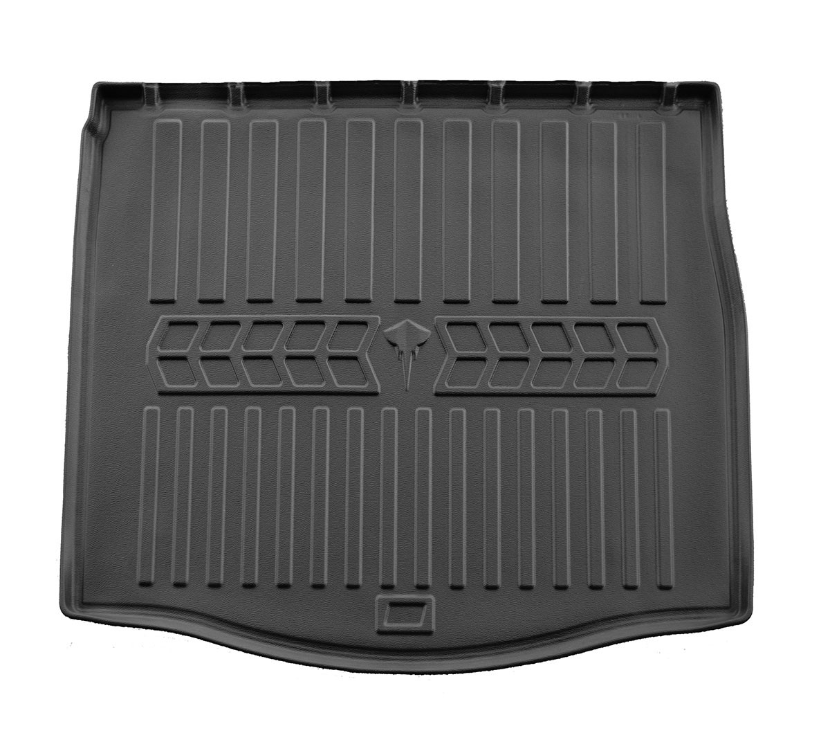 Guminis bagažinės kilimėlis RENAULT Grand Scenic 2016+  (5 viet./apatinis kilimėlis), juodas /6018531