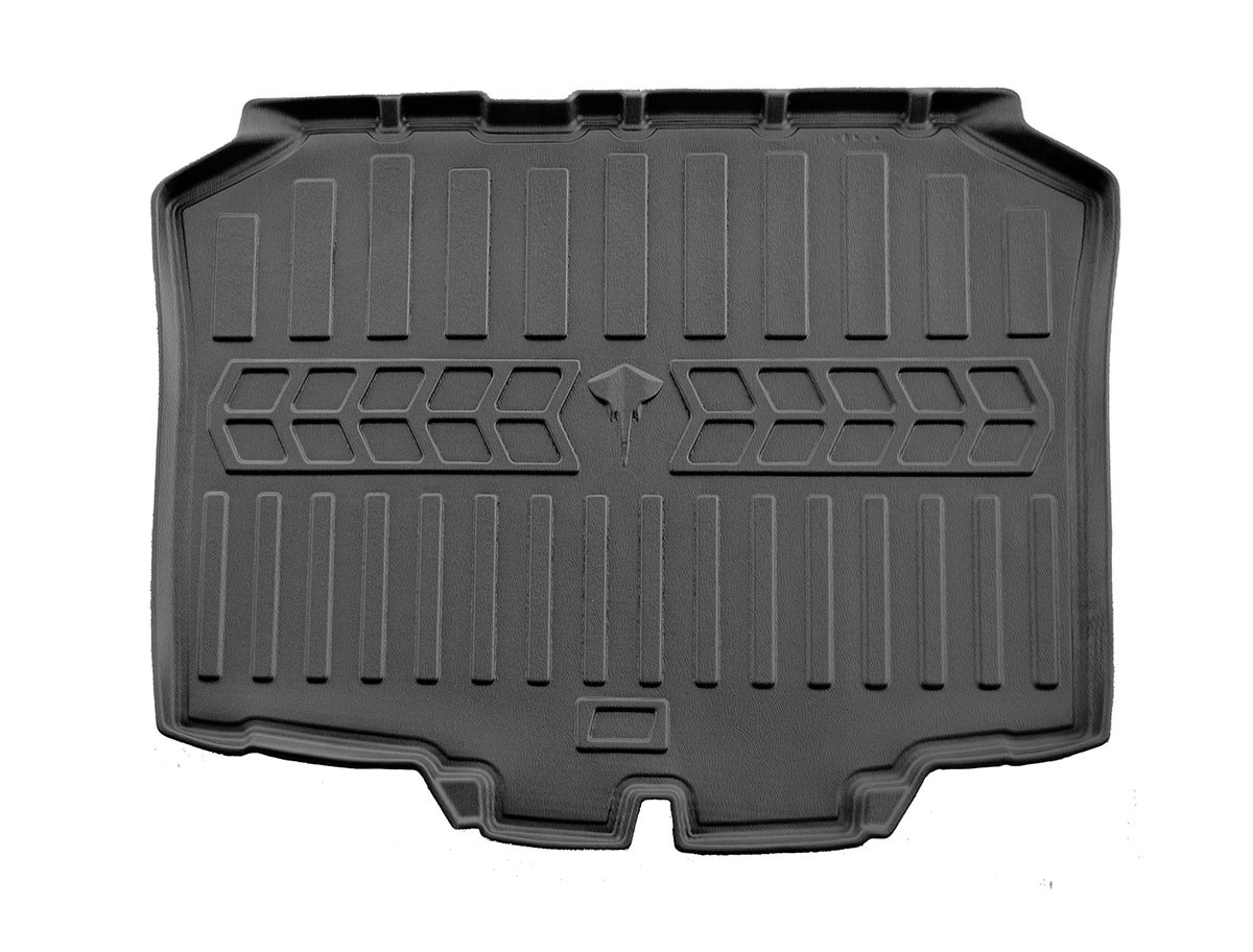Guminis bagažinės kilimėlis SEAT Ibiza IV 6J 2008-2017  (chečbekas), juodas /6048071