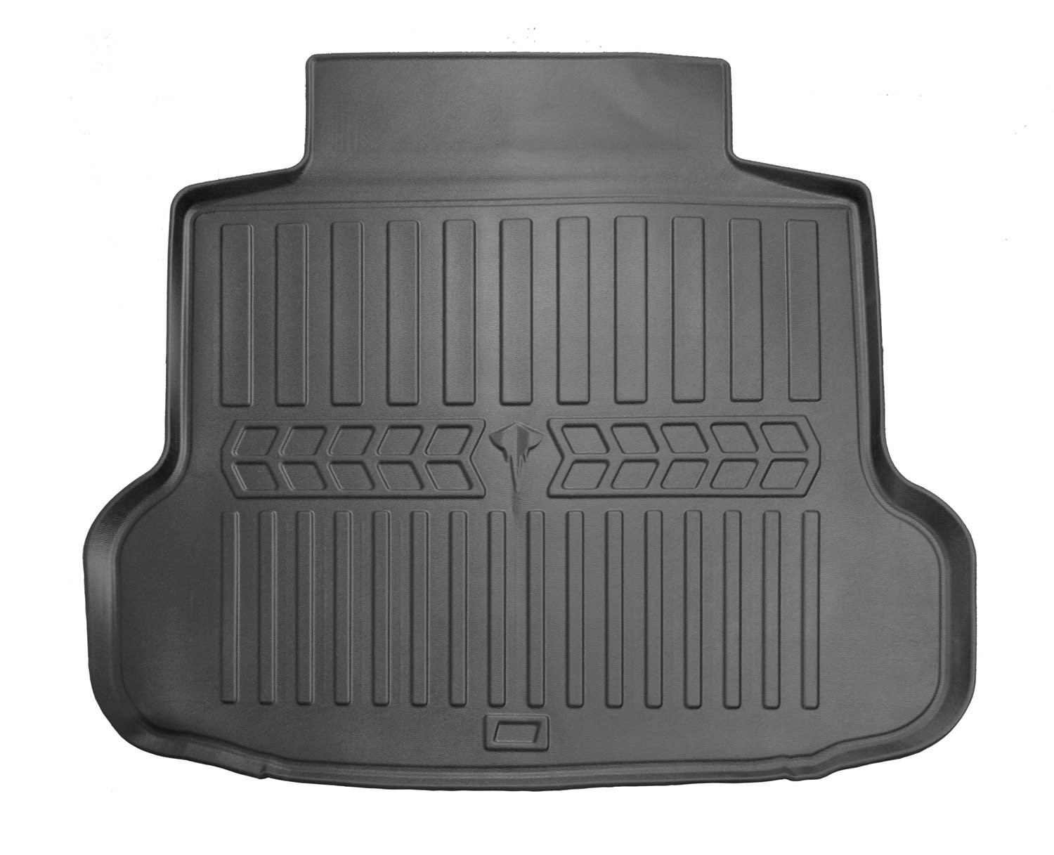 Guminis bagažinės kilimėlis CHRYSLER 200 II 2014-2017 (sedanas), juodas /6061031