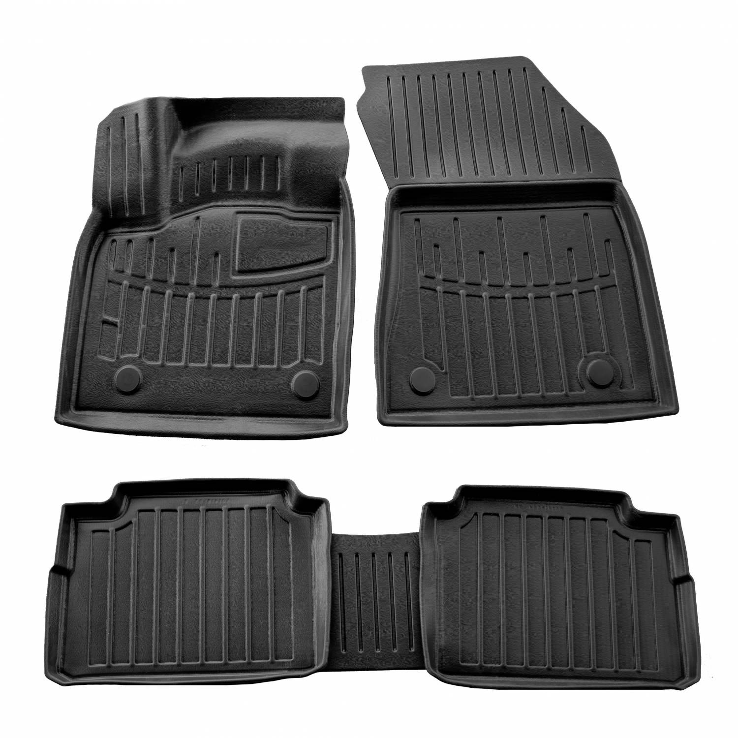 Kilimėliai 3D NISSAN X-Trail T33 e-power  2021+, 5 pc. black /5014185