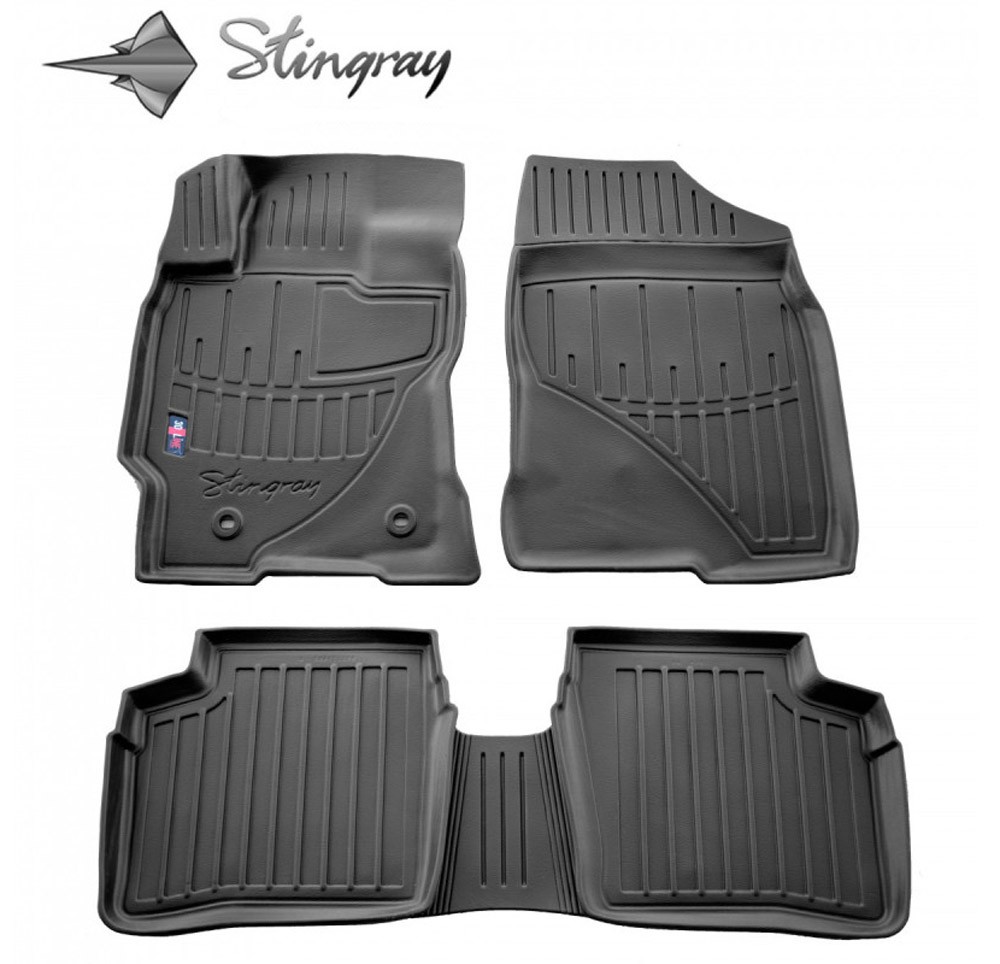 Kilimėliai 3D TOYOTA Prius 2003-2009, 5 vnt. black /5022235