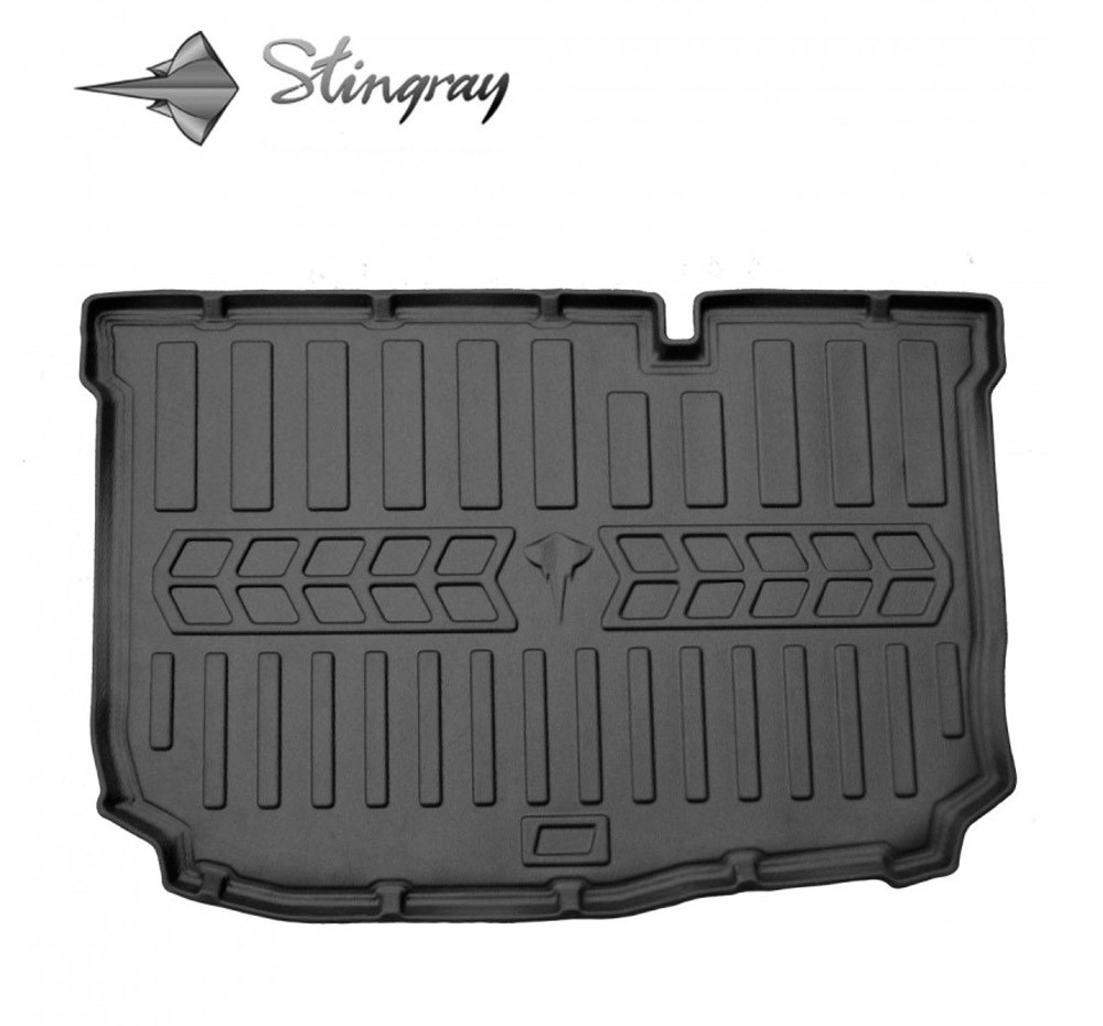 Guminis bagažinės kilimėlis FORD Fiesta 2017-2023 (hatchback) black /6007241