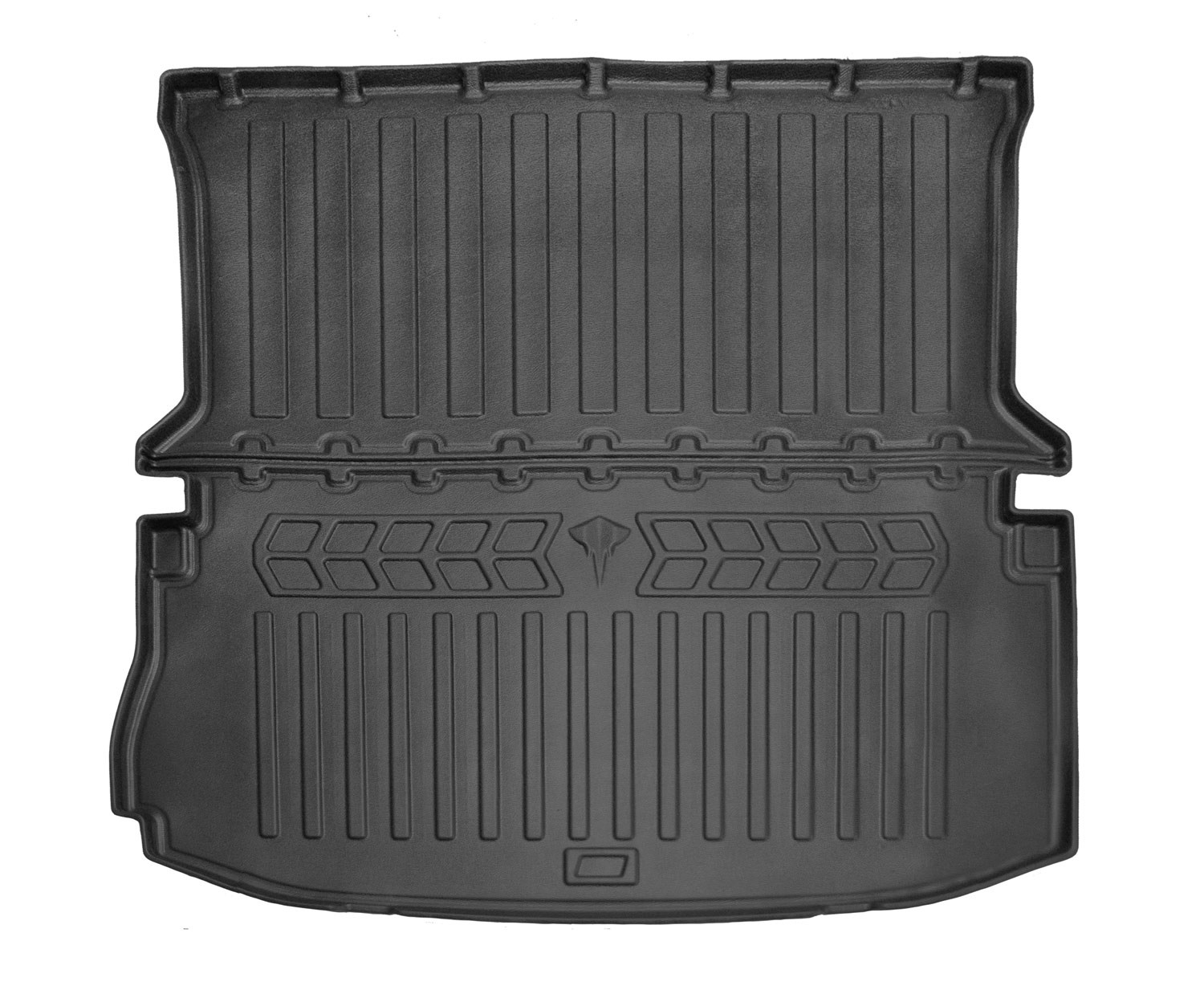 Guminis bagažinės kilimėlis FORD Explorer V U502 2016-2020 (5 iš 7 vietų naudojam.), juodas /6007421