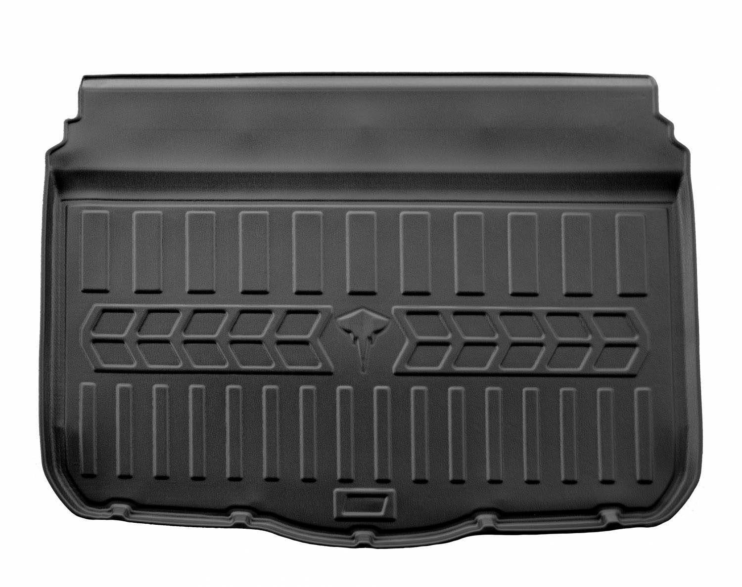 Guminis bagažinės kilimėlis AUDI Q2 2016+  (lower trunk) black /6030221