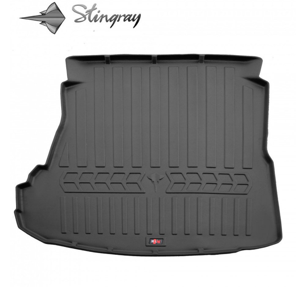 Guminis bagažinės kilimėlis AUDI A4 B5 1994-2001  (sedan) black /6030061