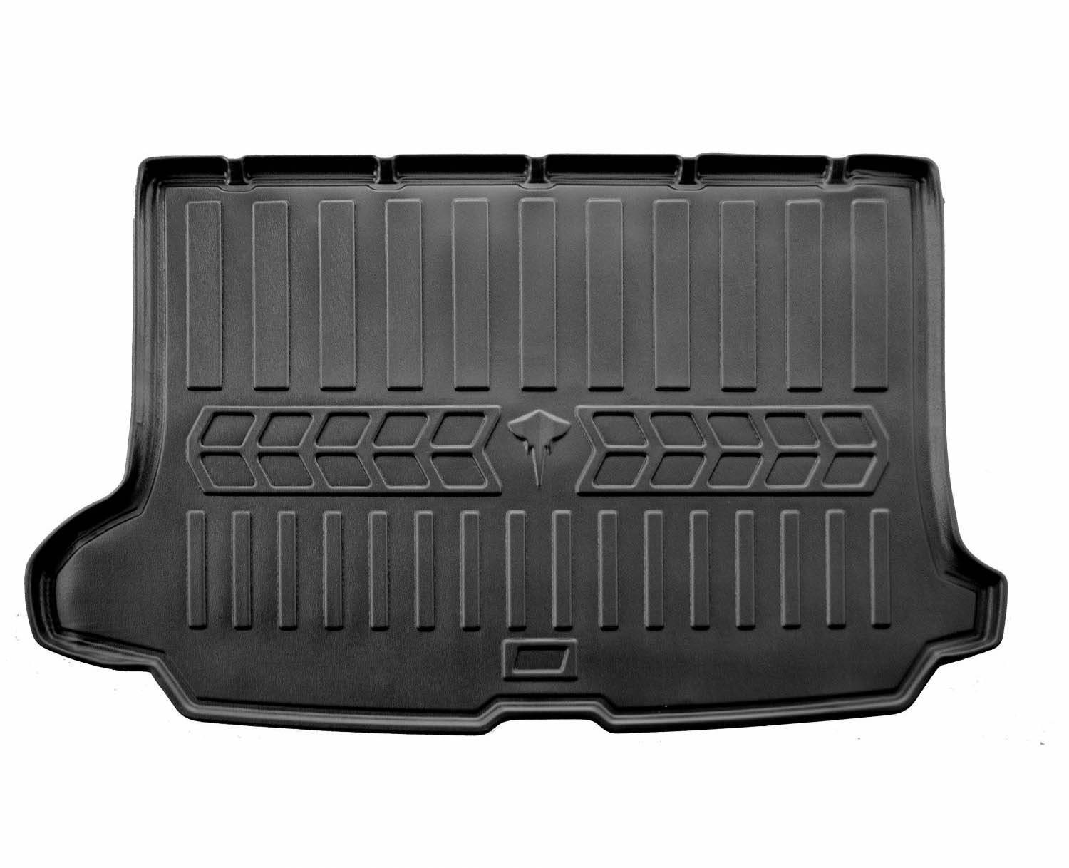 Guminis bagažinės kilimėlis AUDI Q2 2016+  (upper trunk) black /6030231