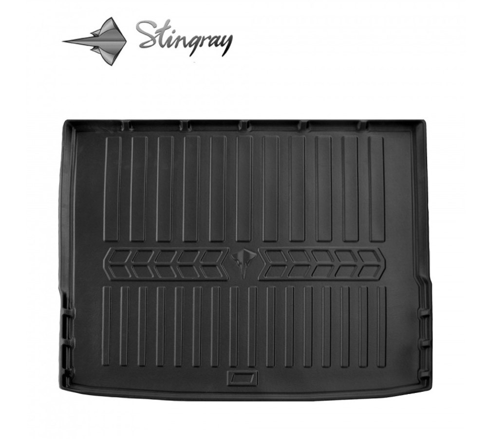 Guminis bagažinės kilimėlis FORD Focus IV C519 2018+ (COMBI/upper trunk) black /6007211
