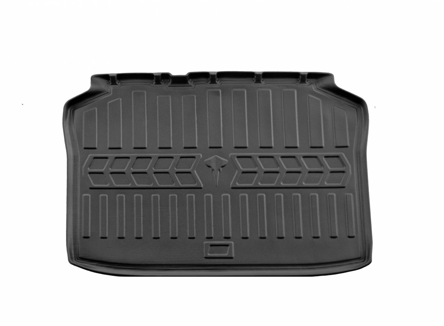 Guminis bagažinės kilimėlis VOLKSWAGEN Polo IV 2001-2009  black /6024571