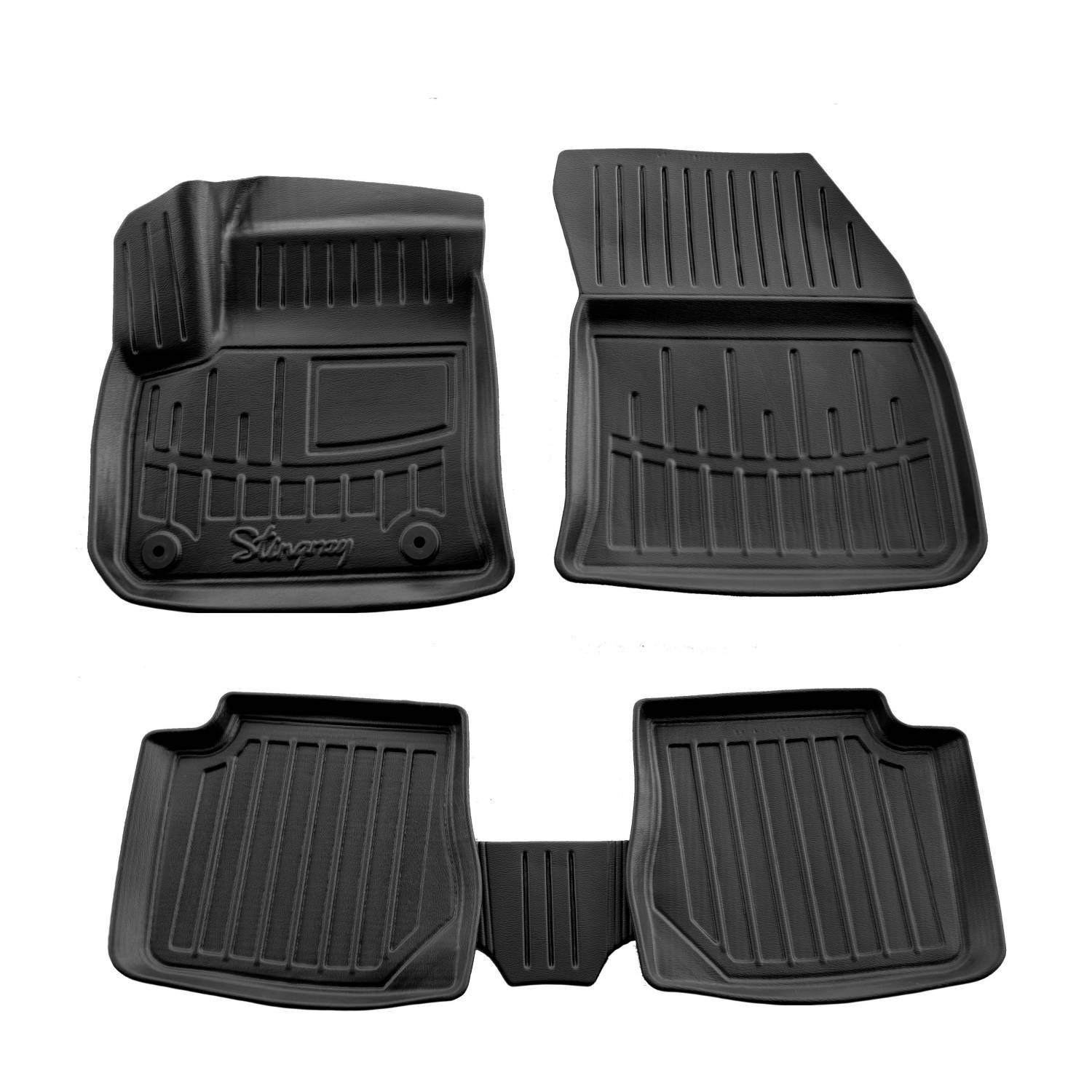 Kilimėliai 3D PEUGEOT e-2008 2019+, 5 pc. black /5016225