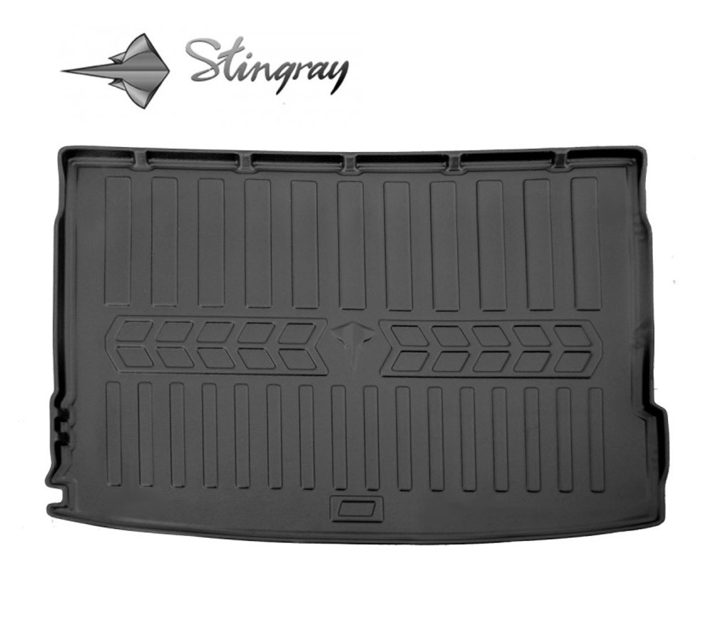 Guminis bagažinės kilimėlis HYUNDAI Kona Electric 2023+ (upper trunk) black /6009231
