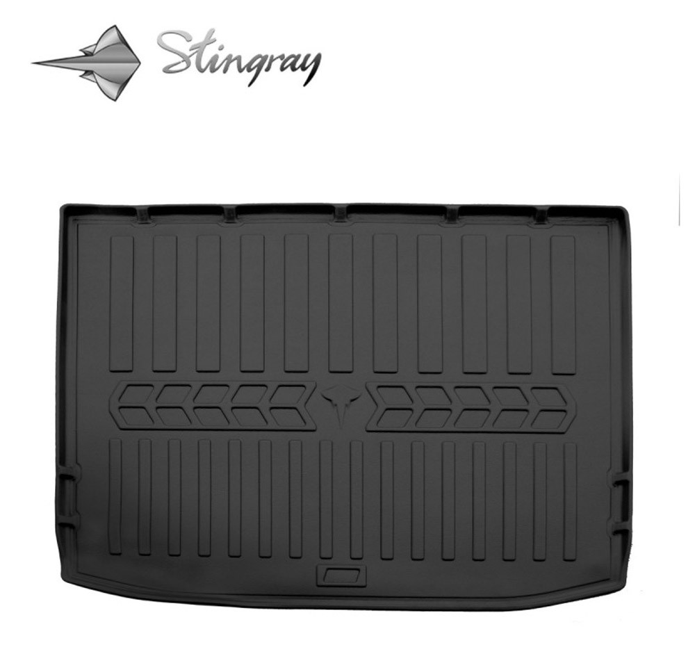 Guminis bagažinės kilimėlis NISSAN X-Trail T33 2021+  (5 seats used) black /6013061