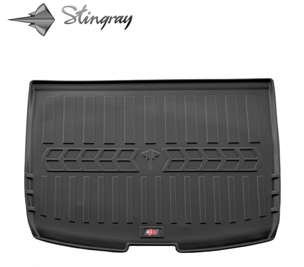 Guminis bagažinės kilimėlis MITSUBISHI Eclipse Cross 2021+  (upper trunk) black /6013051