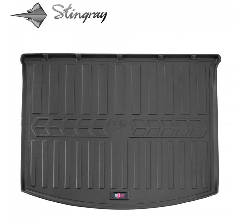 Guminis bagažinės kilimėlis OPEL Antara 2006-2015  black /6015071