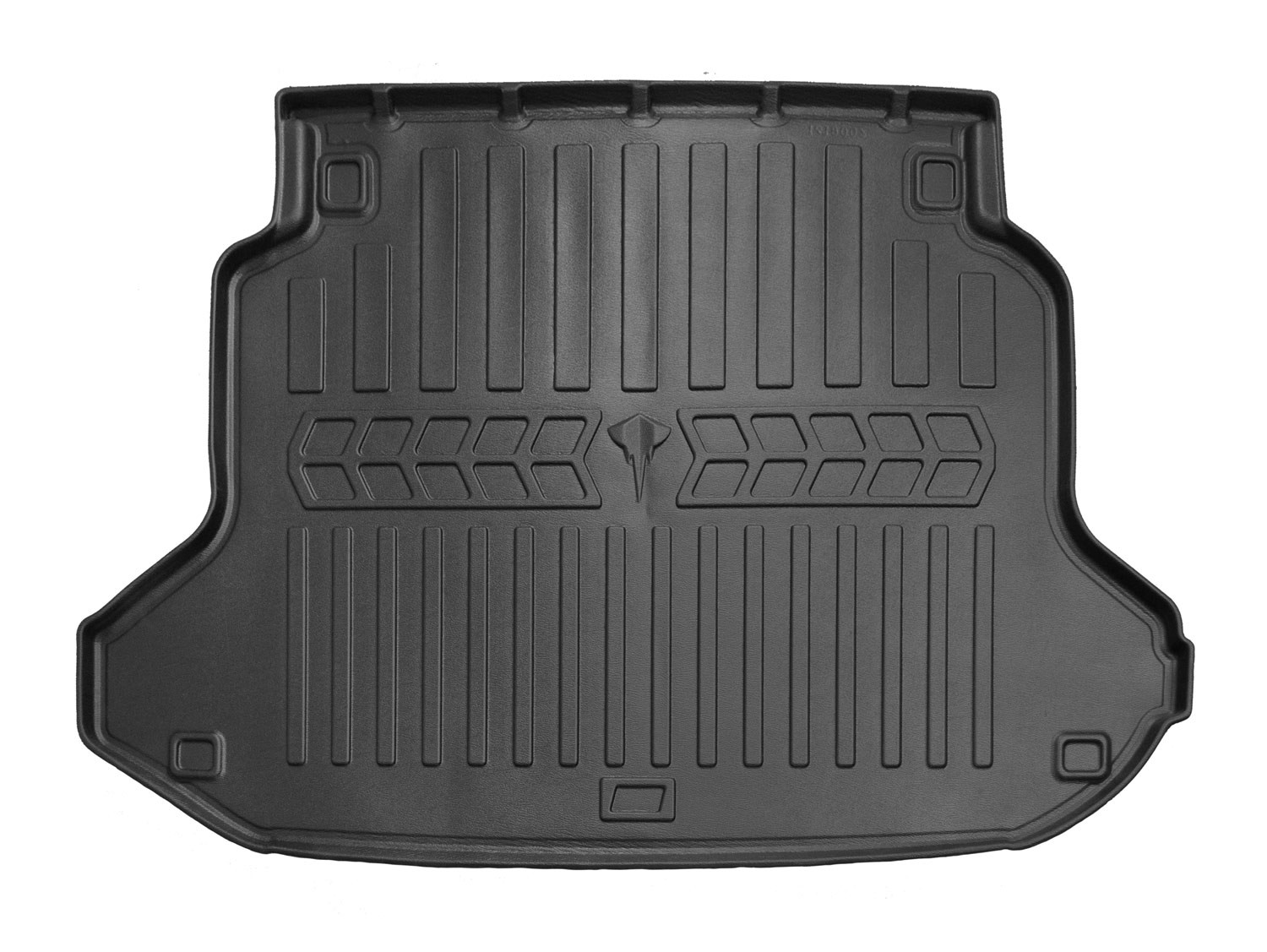 Guminis bagažinės kilimėlis HONDA CR-V II 2002-2006, juodas /6008191