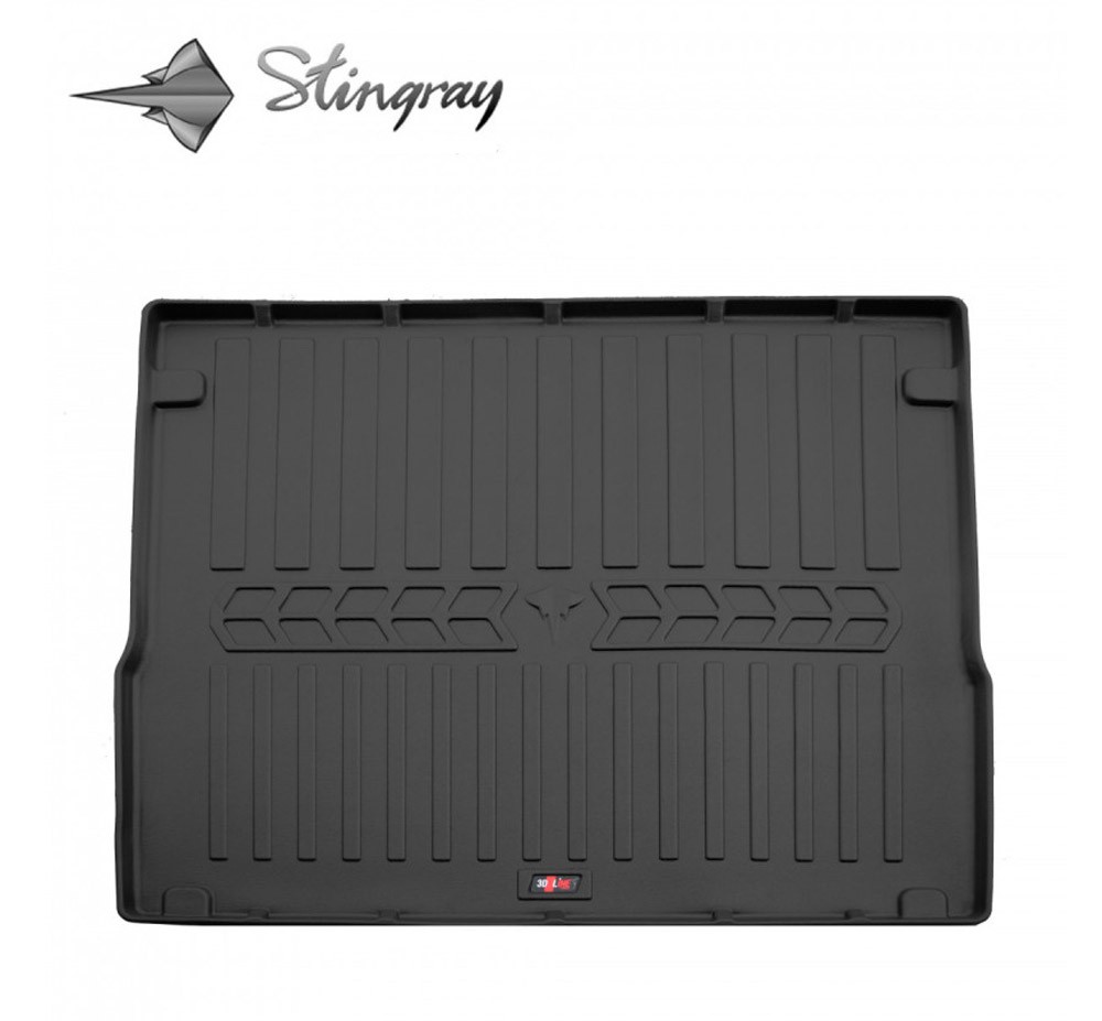 Guminis bagažinės kilimėlis PEUGEOT 308 II T9 2013-2021  (universal) black /6016061
